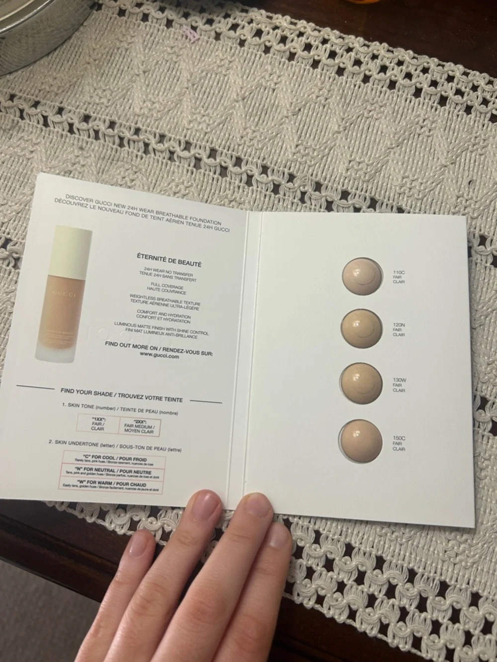 Gucci Sample 24 hour Wear Foundation Matte Finish - Picture 2 of 3